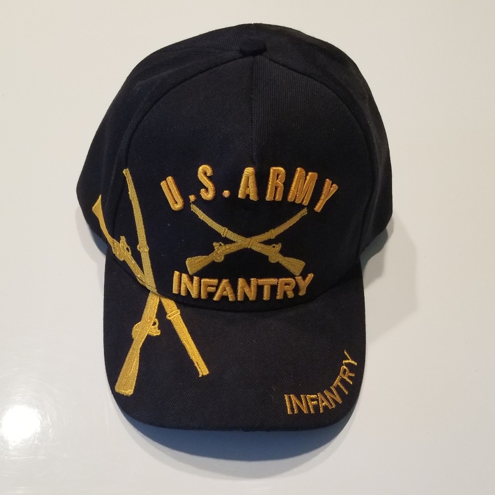 Licensed Gold Embroidered Infantry Hat